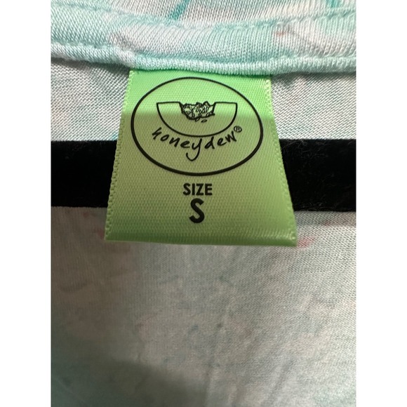 Honeydew Mint Nightgown sleep shirt size small Pajamas tie dye - Picture 3 of 4